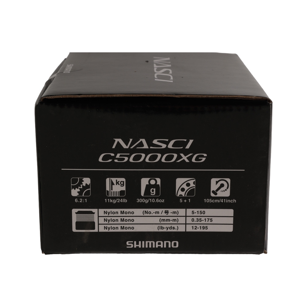 Shimano 25 Nasci C5000 XG FD Spinning Reel