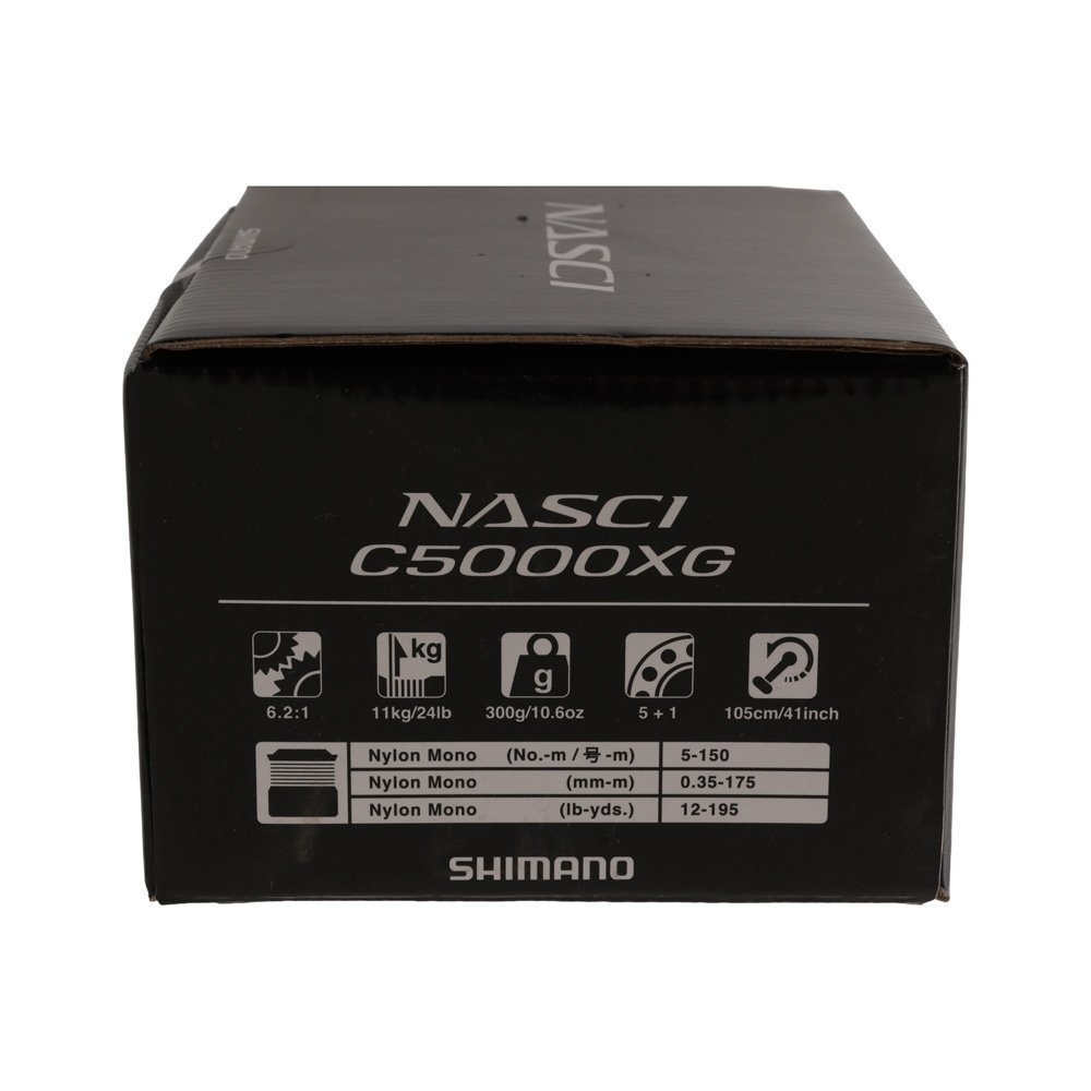 Shimano Nasci C5000 XG FD Catana Heavy Inshore Spinning Combo 7ft 5-10kg 2pc