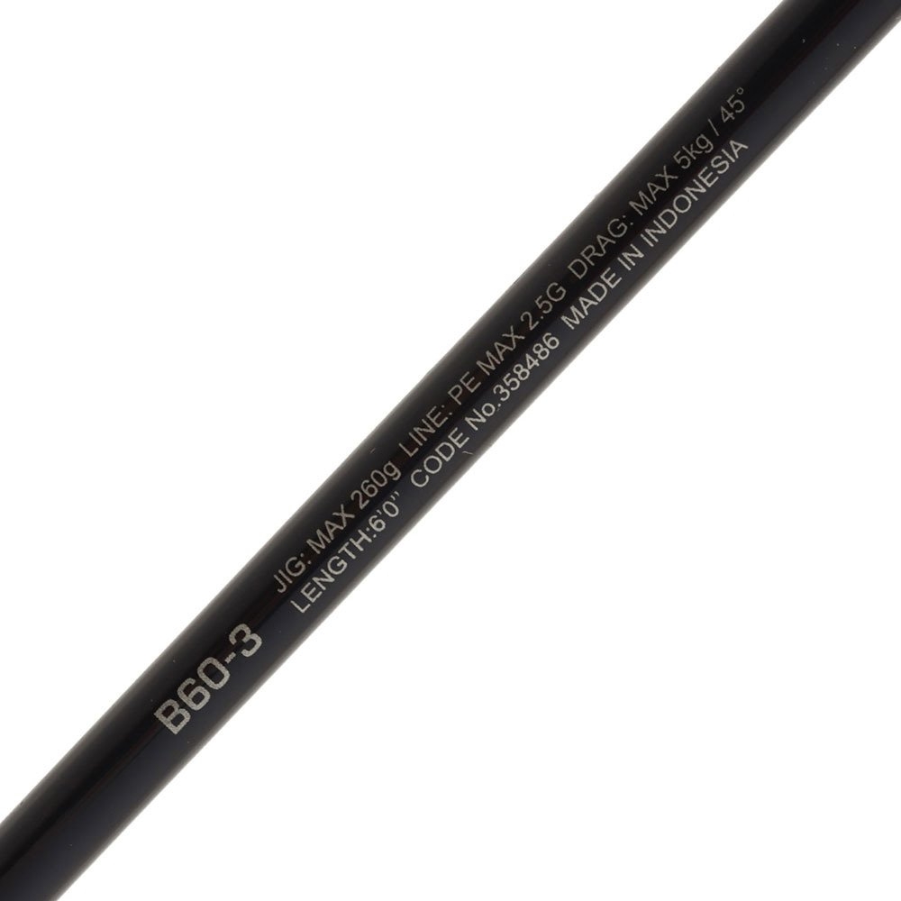 Shimano 24 Game Type J Fullbend B60-3 Overhead Jigging Rod 6ft PE2.5 2pc