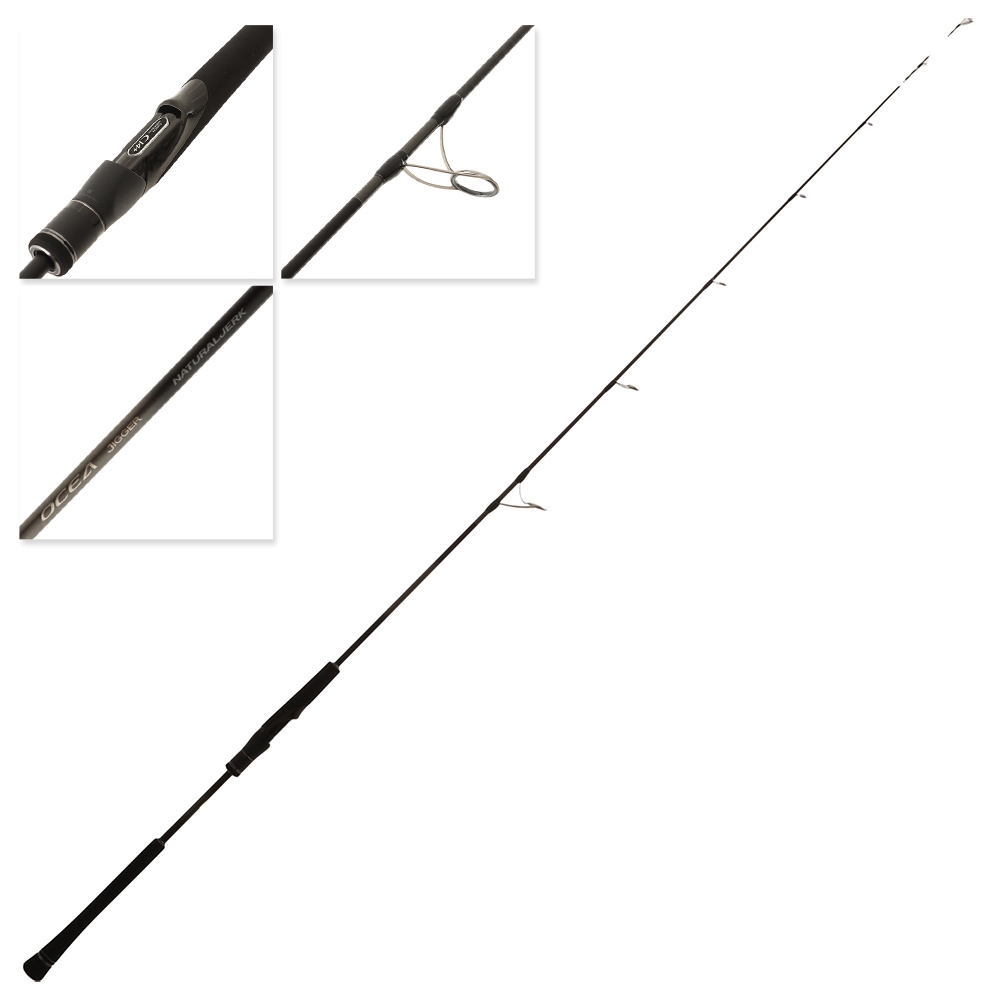Shimano 24 Ocea Jigger Natural Jerk S64-3 Spinning Rod 6ft 4in PE3 1pc
