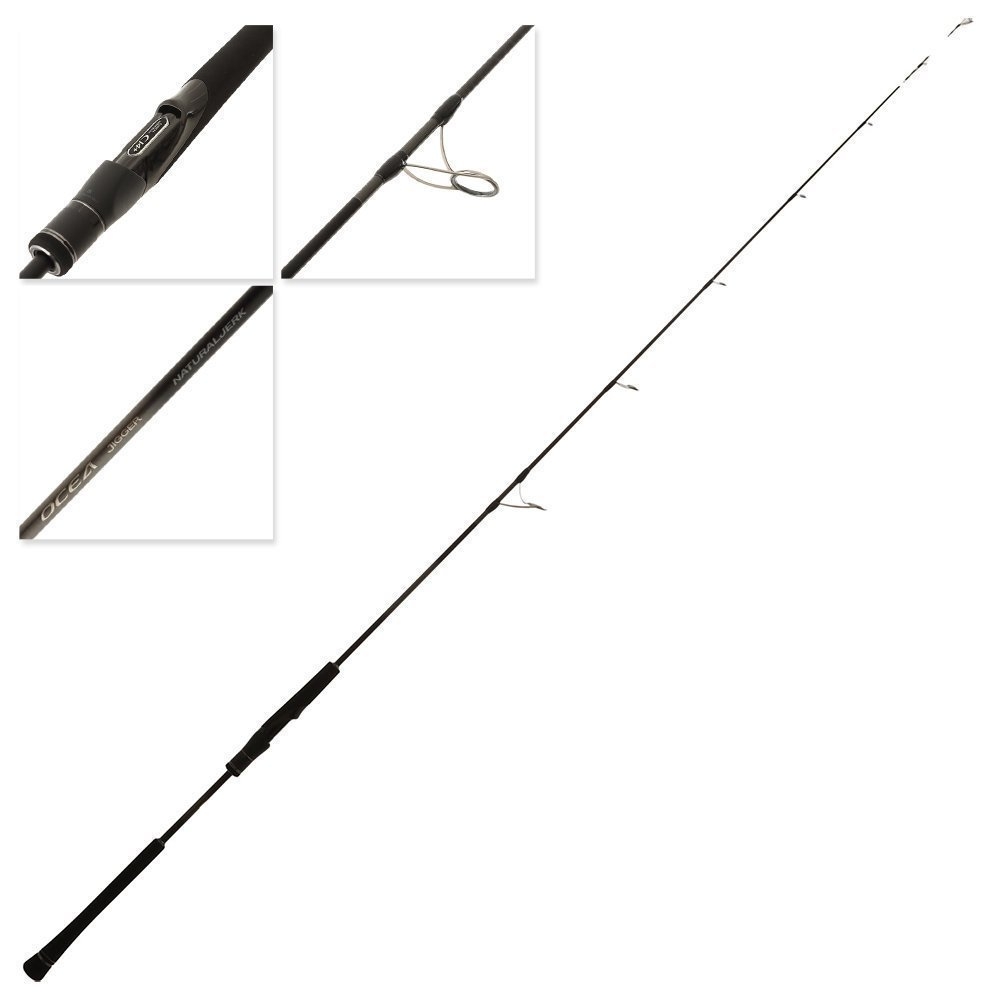 Shimano Stella SW 5000 HGD Ocea Jigger Natural Jerk S64-3 Spinning Combo 6ft 4in PE3 1pc