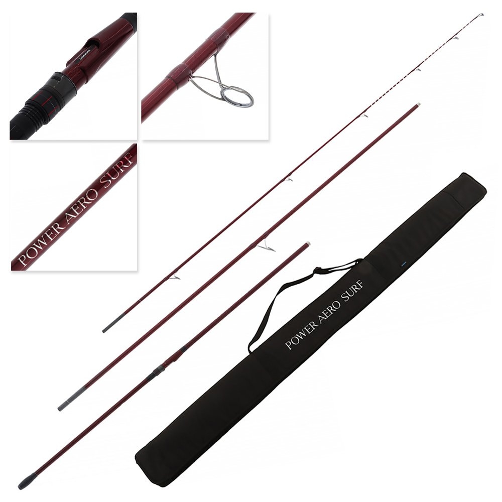 Shimano 25 Power Aero 450AX Surfcasting Rod 14ft 9in 250g 3pc