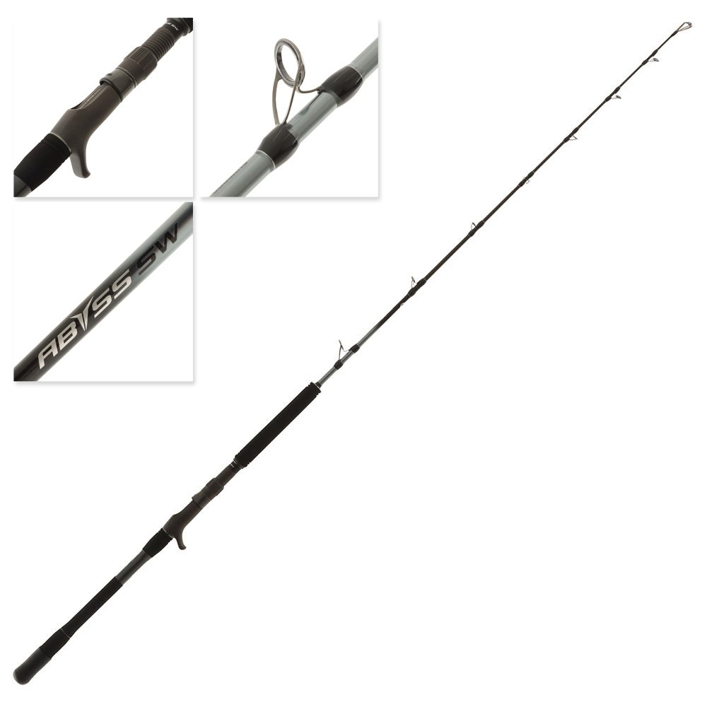 Shimano 25 Abyss SW Spiral Wrap OH Jig Rod 5ft 4in 200-300g 1pc
