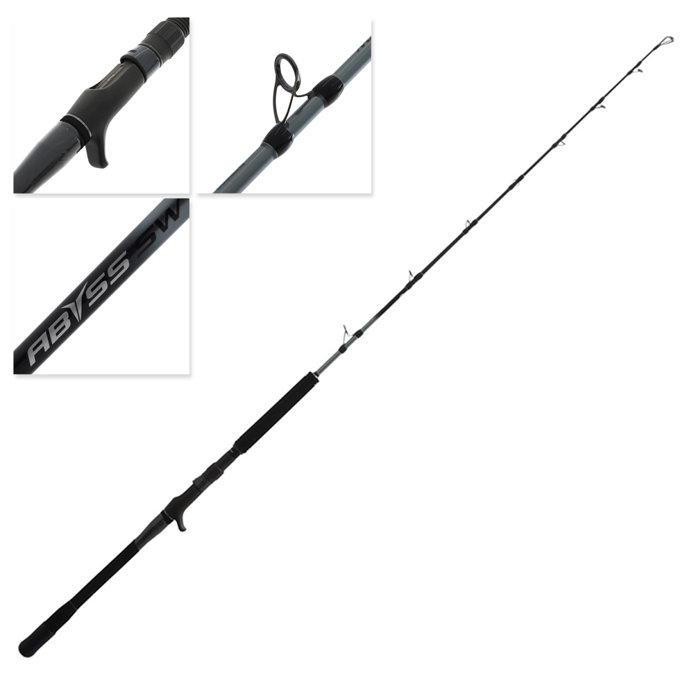Shimano 25 Abyss SW Spiral Wrap OH Jig Rod 5ft 3in 300-400g 1pc