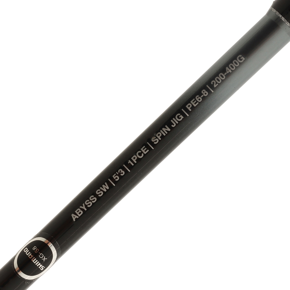 Shimano 25 Abyss SW Spin Jig Rod 5ft 3in 200-400g 1pc