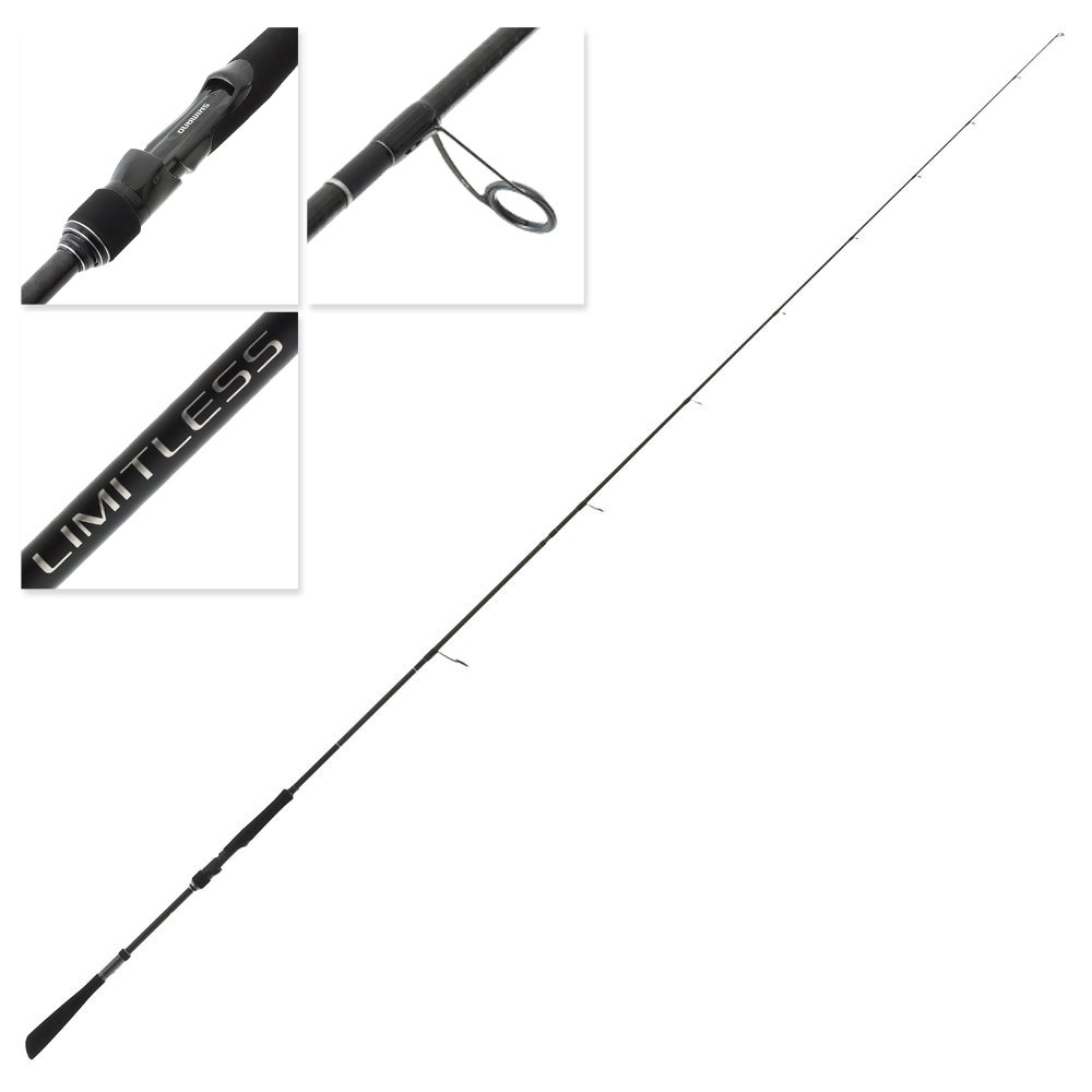 Shimano Limitless Extra Heavy Spinning Rod 7ft 10in 6-12kg 2pc