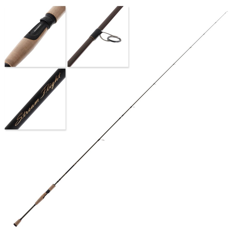 Shimano Stream Flight Light Spin Freshwater Rod 7ft 2-5kg 2pc