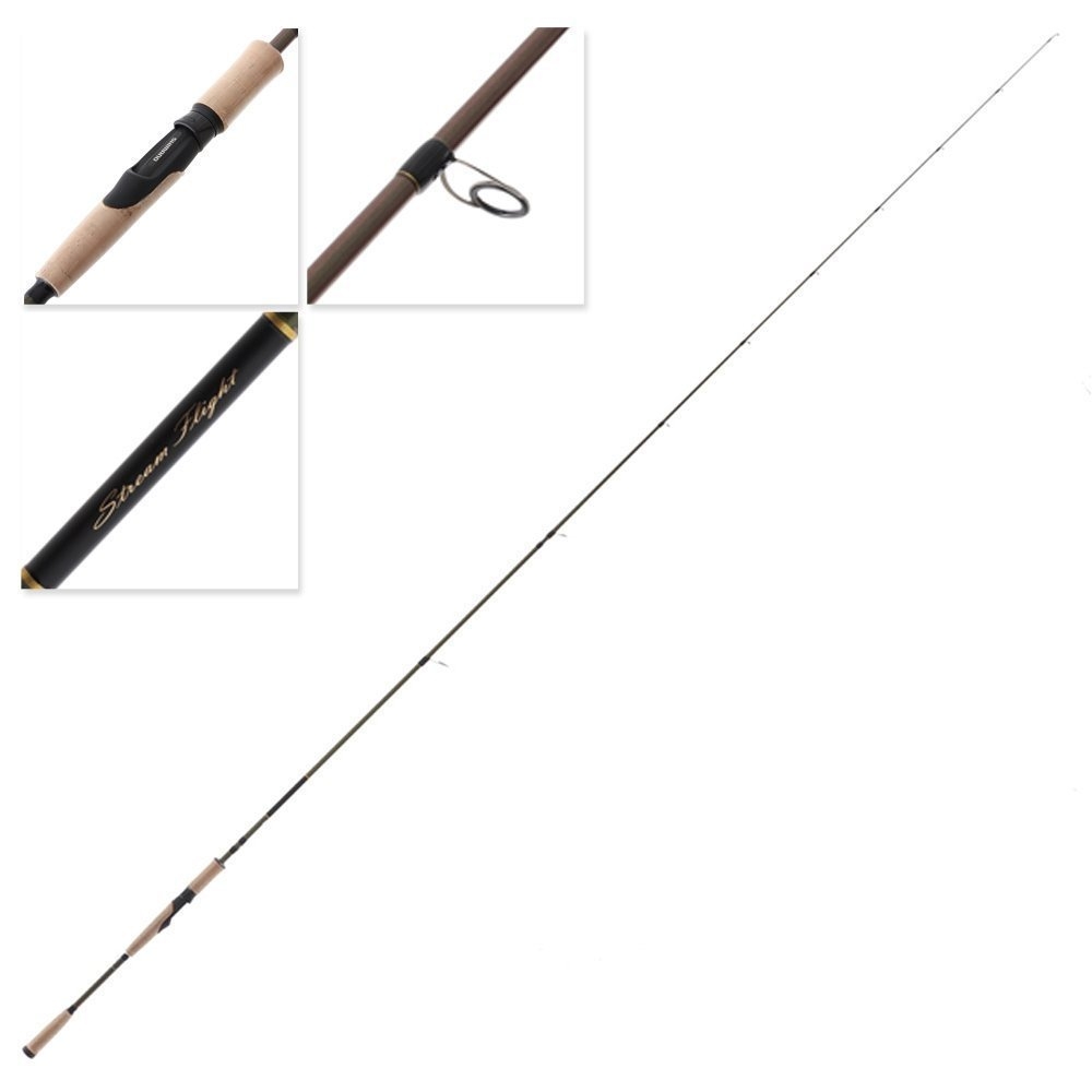 Shimano Sienna 2500 FG Stream Flight Freshwater Spin Combo 8ft 3-6kg 2pc with Braid