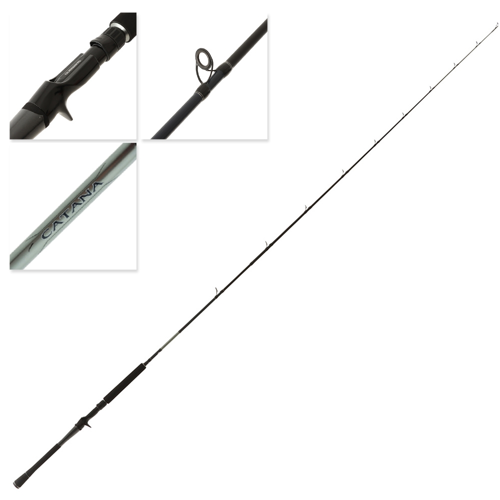 Shimano 25 Catana Medium Heavy Baitcaster Rod 7ft 4-8kg 2pc