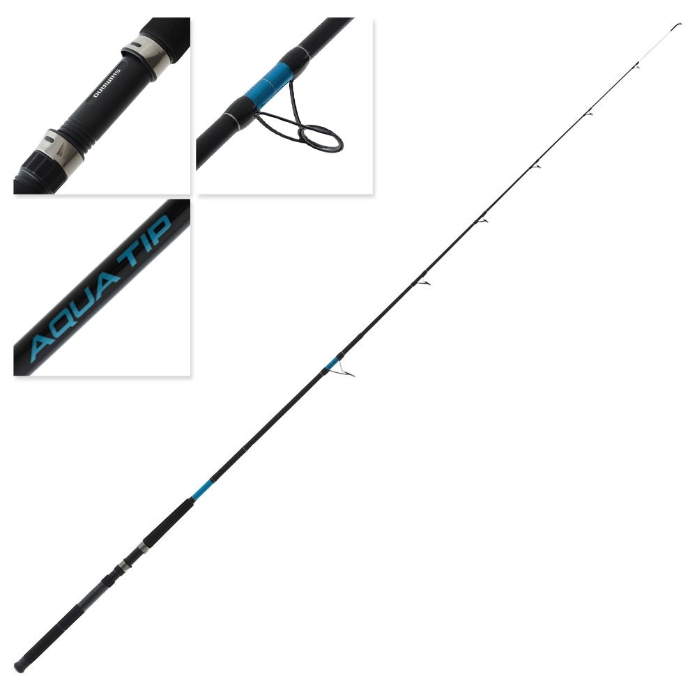 Shimano 25 Aquatip Spinning Rod 8ft 8-12kg 2pc