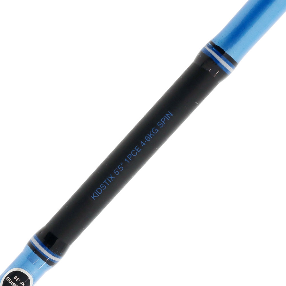 Shimano IX 4000 Kidstix Kids Spin Combo 5ft 5in 4-6kg 1pc Metallic Blue