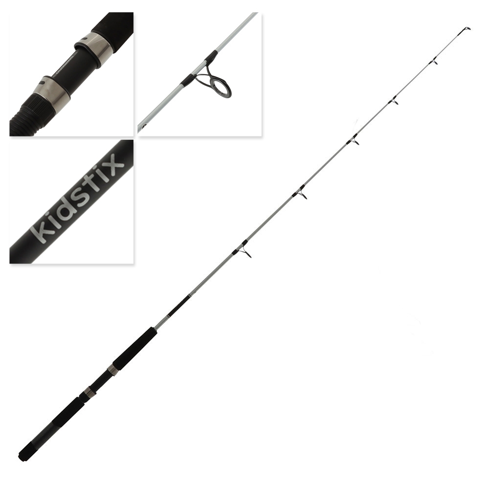 Shimano Kidstix Spinning Rod 5ft 5in 4-6kg 1pc Silver