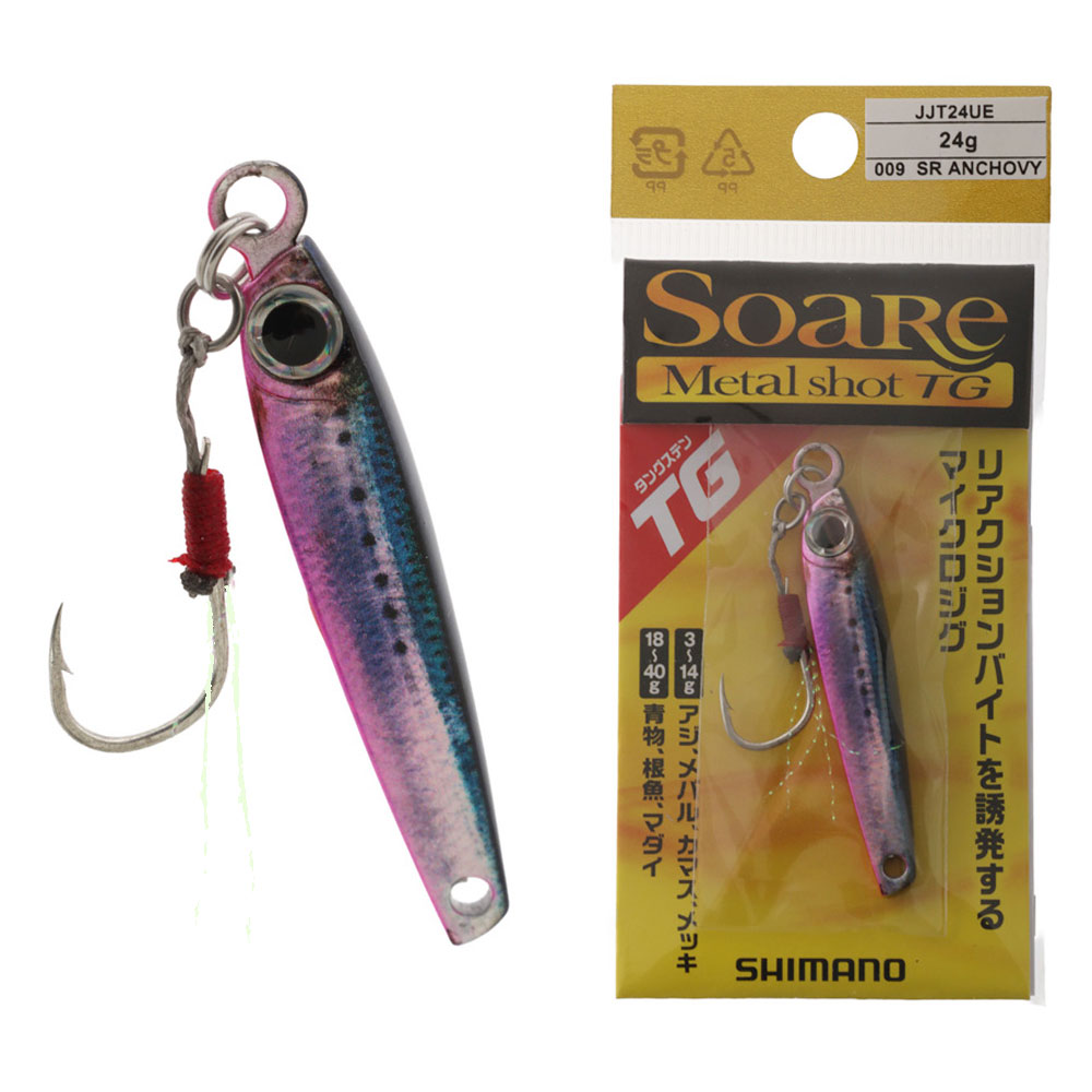 Shimano Soare Metal Shot Tungsten Jig 24g Sr Anchovy