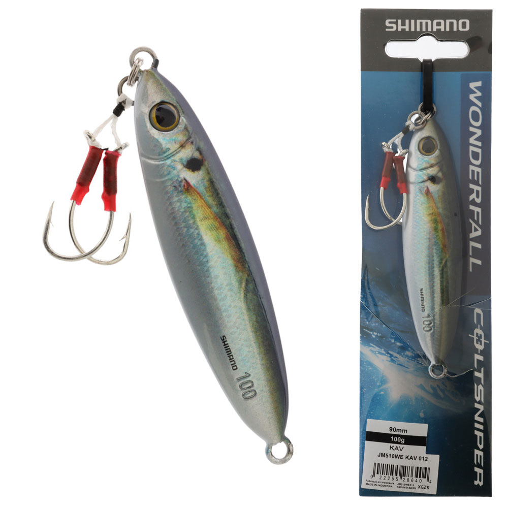 Shimano Coltsniper Wonderfall Slow Jig Keimura 90mm 100g Anchovy