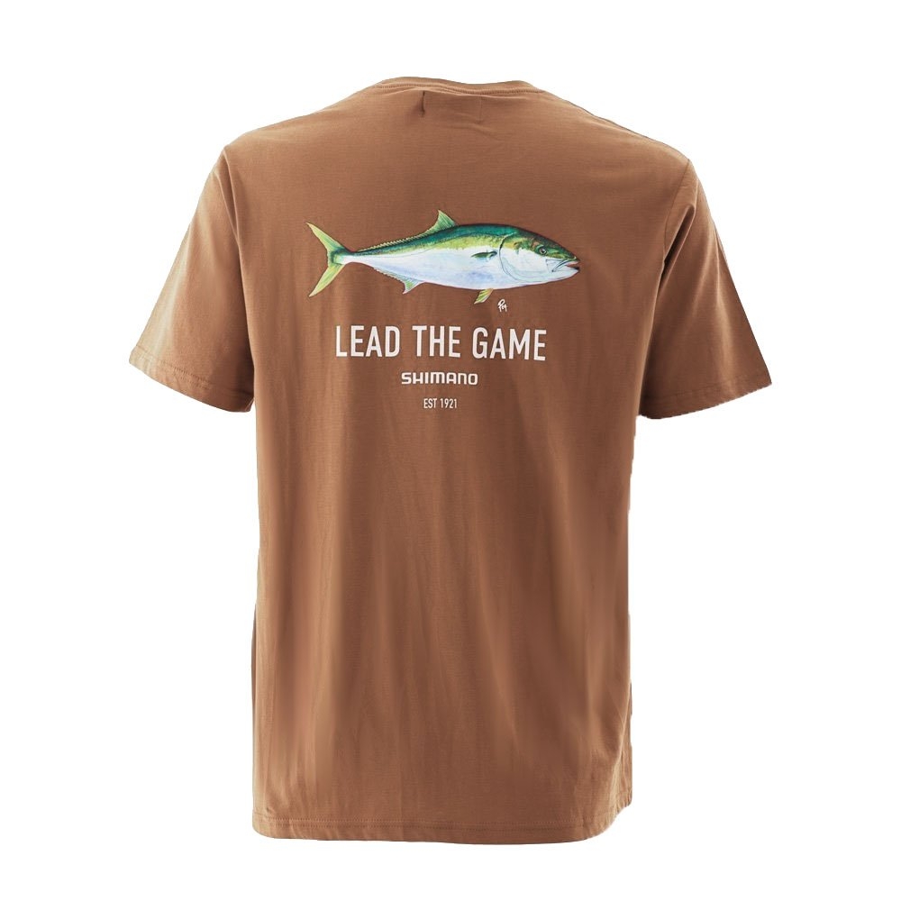 Shimano Lead The Game Mens T-Shirt Kingfish