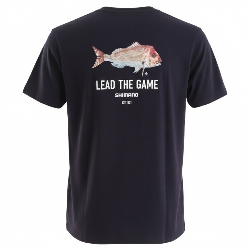 Shimano Lead The Game Mens T-Shirt Snapper
