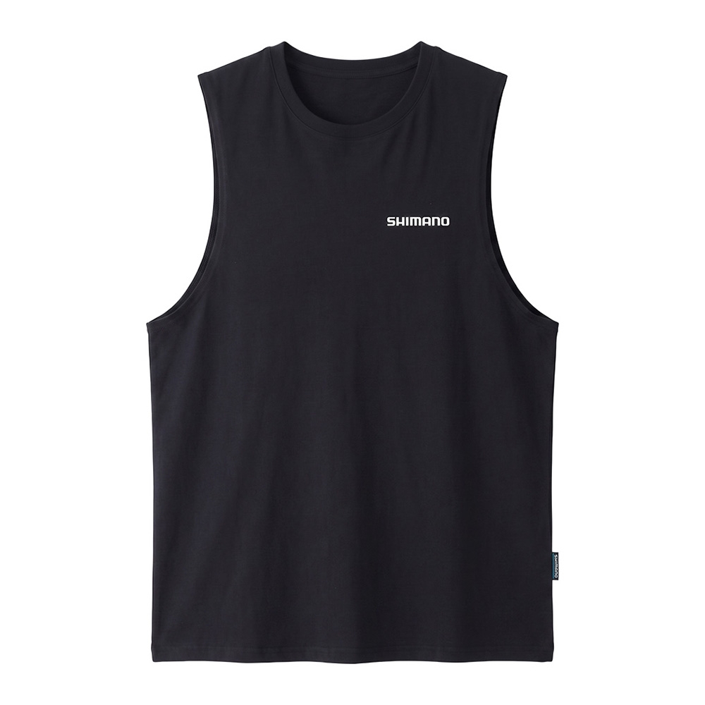 Shimano Lead The Game Mens Singlet Kingfish Black
