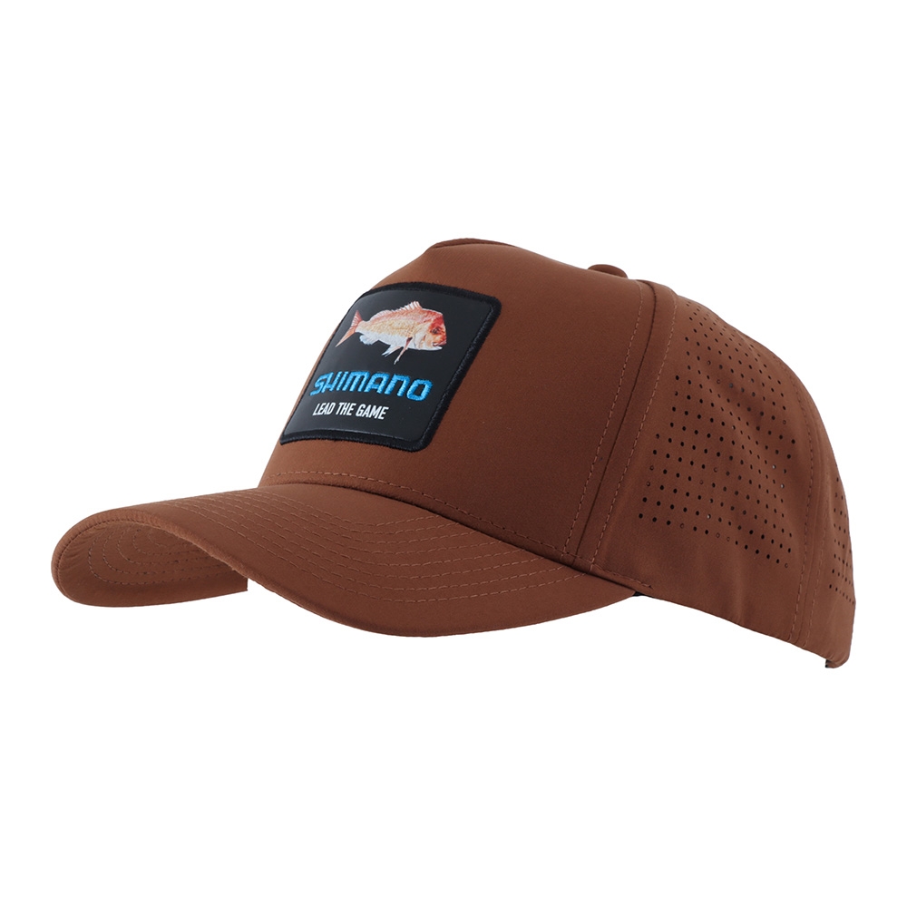 Shimano Lead The Game Summer Trucker Cap Snapper Oak