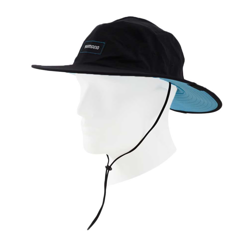Shimano Performance Wide Brim Hat Black
