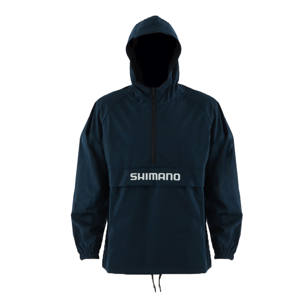 Shimano Gyotaku Mens Packaway Anorak Navy