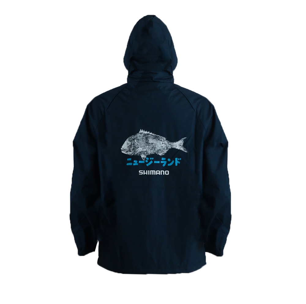 Shimano Gyotaku Mens Packaway Anorak Navy