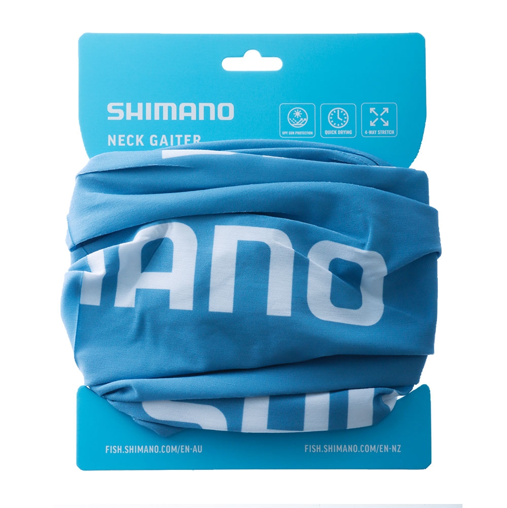 Shimano UPF50+ Neck Gaiter Blue