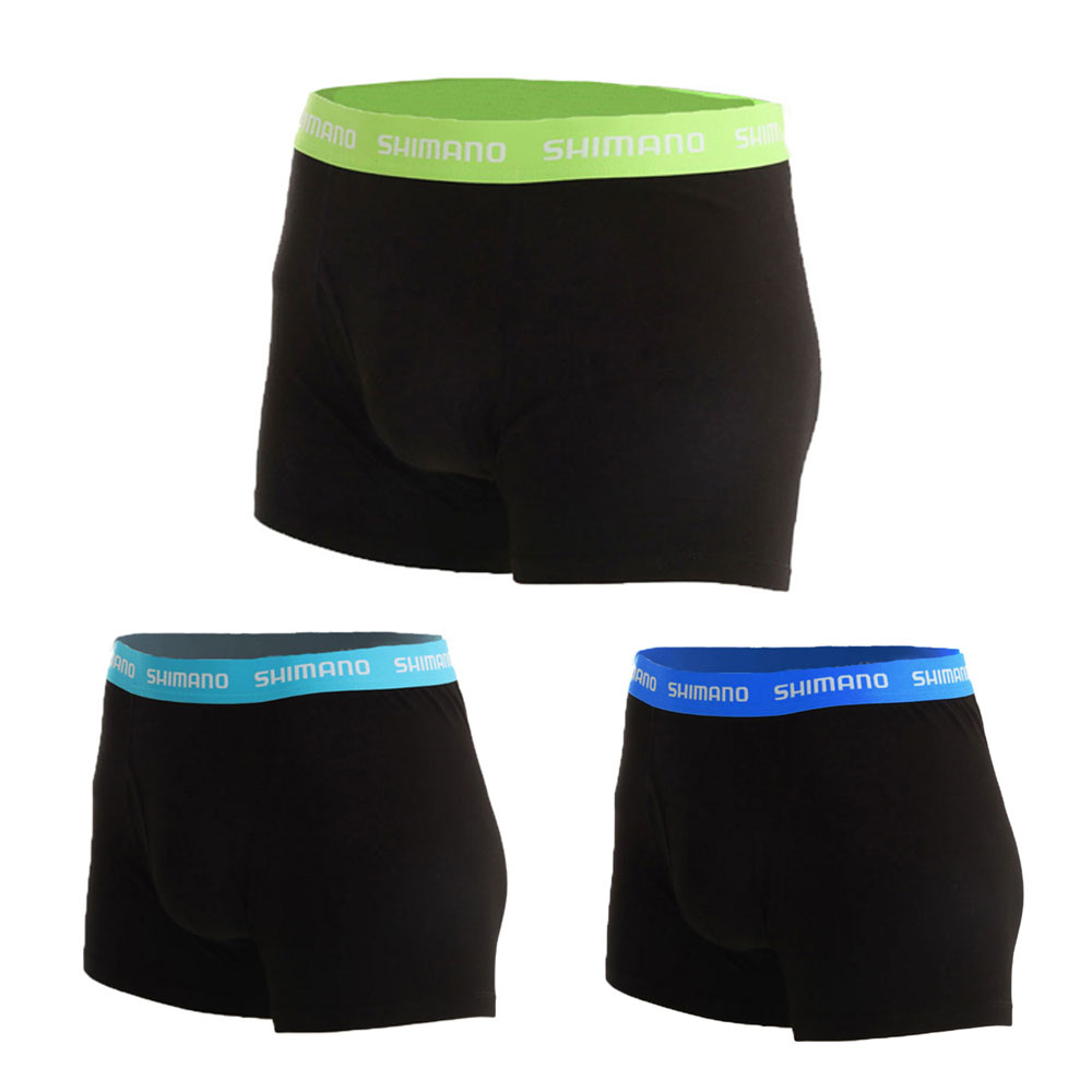 Shimano Tackle Box Mens Underwear 3-Pack