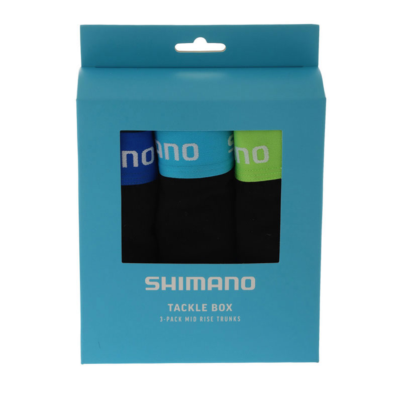 Shimano Tackle Box Mens Underwear 3-Pack
