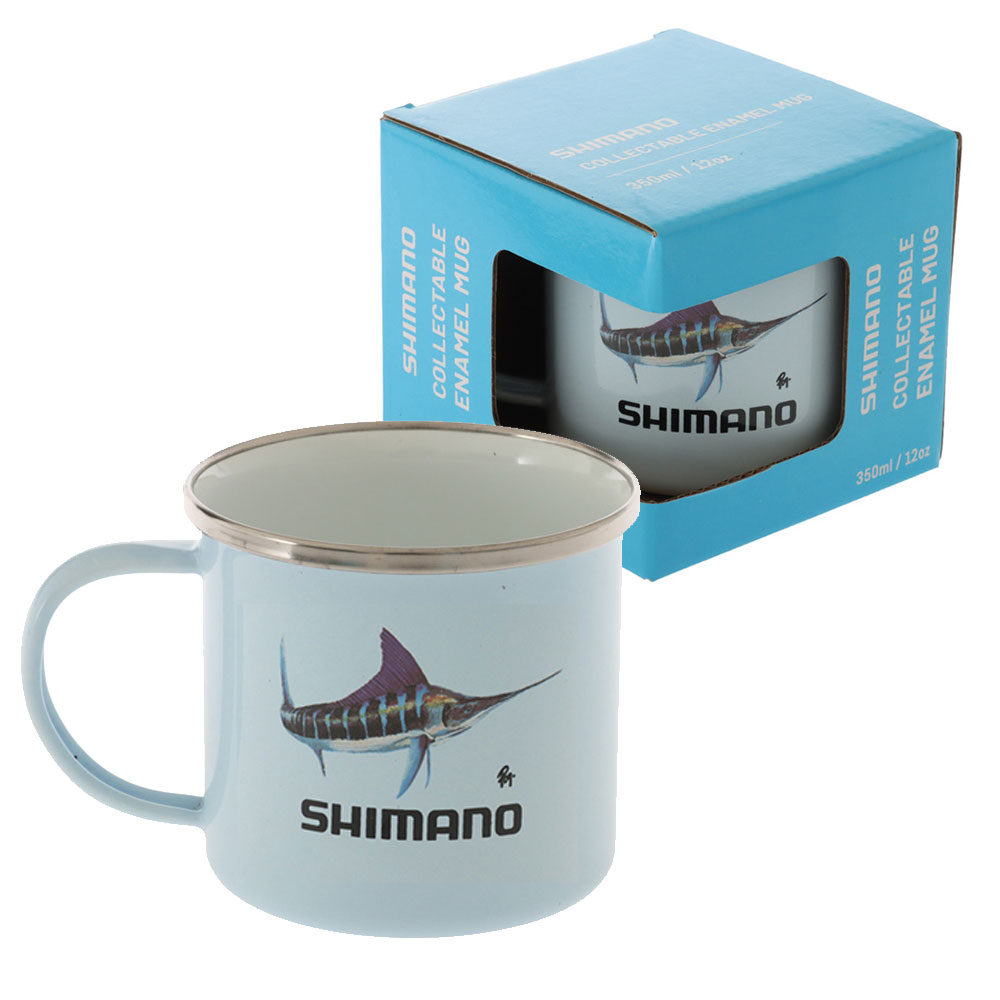 Shimano Enamel Mug 350ml Marlin