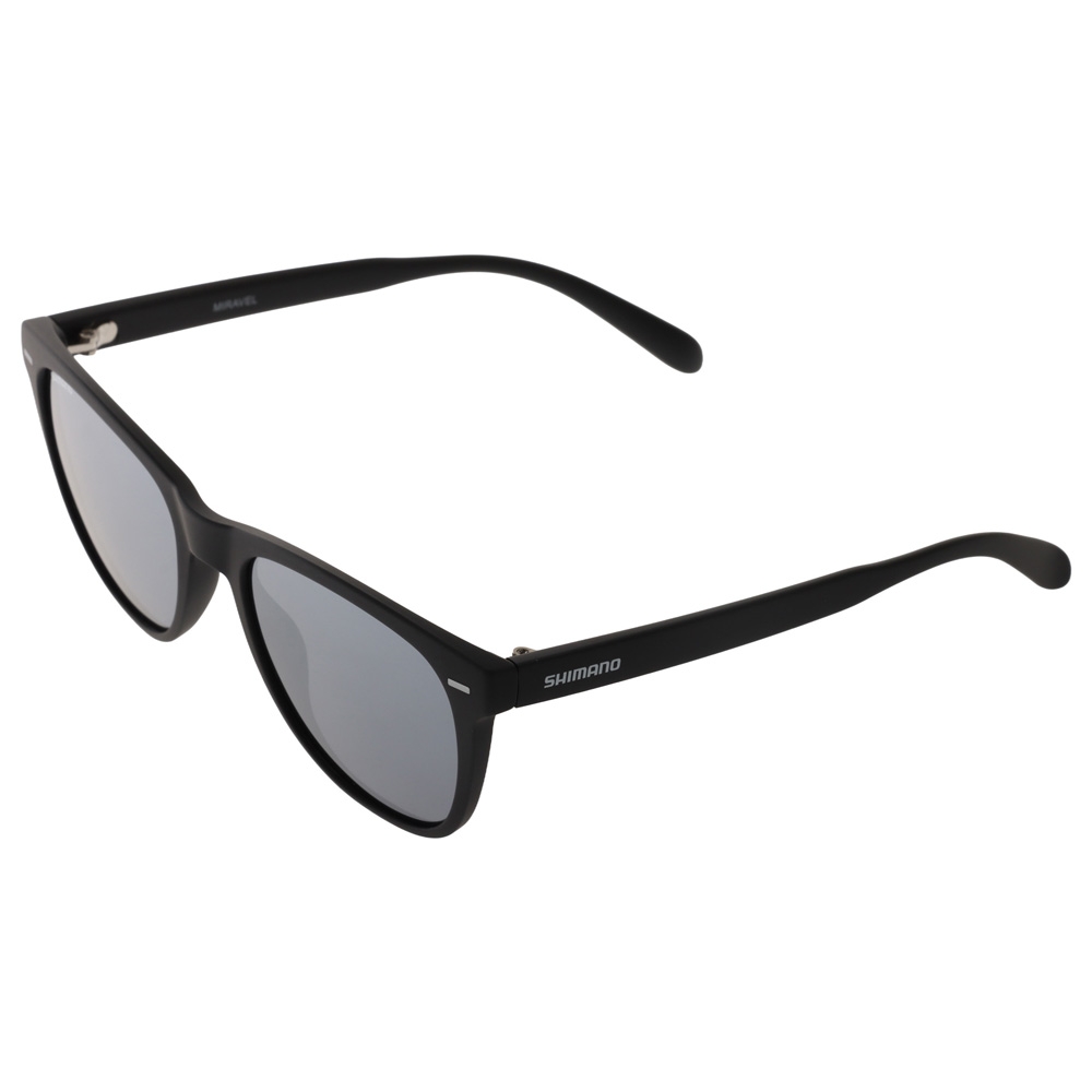 Shimano Miravel Polarised Sunglasses Smoke Lens/Matte Black Frame