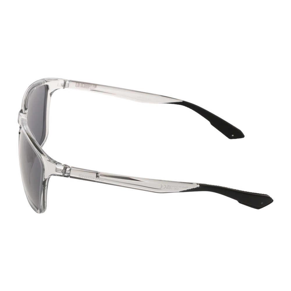 Shimano Limitless Polarised Sunglasses Grey Lens/Clear Frame