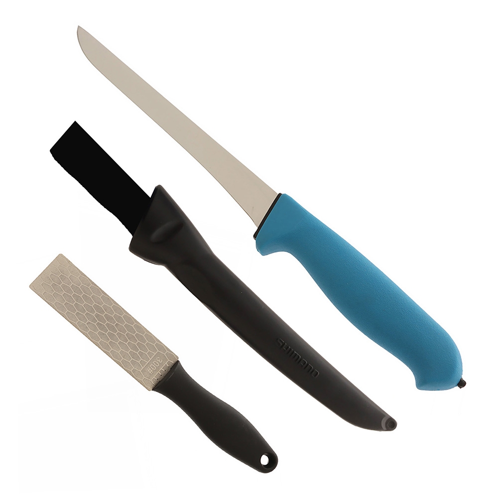 Shimano Performance Straight Blade Fillet Knife Set 175mm