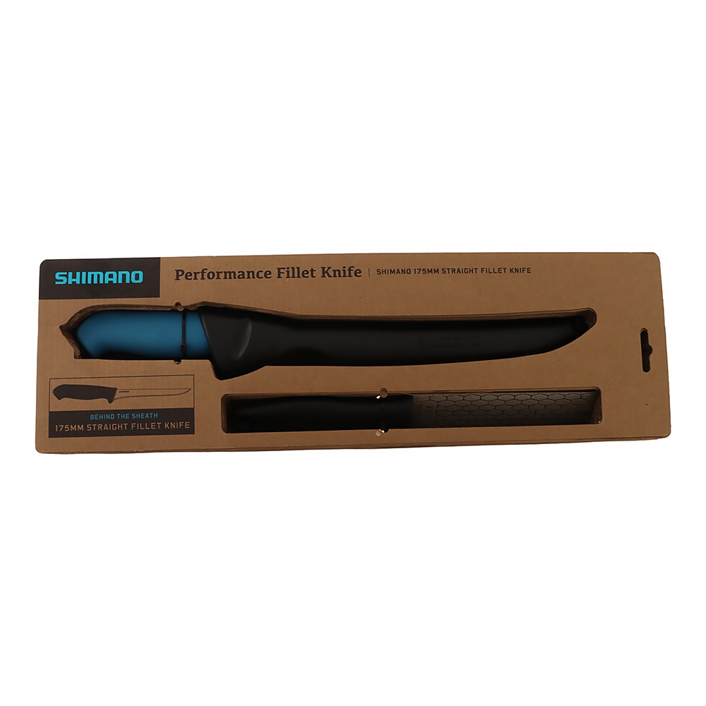 Shimano Performance Straight Blade Fillet Knife Set 175mm
