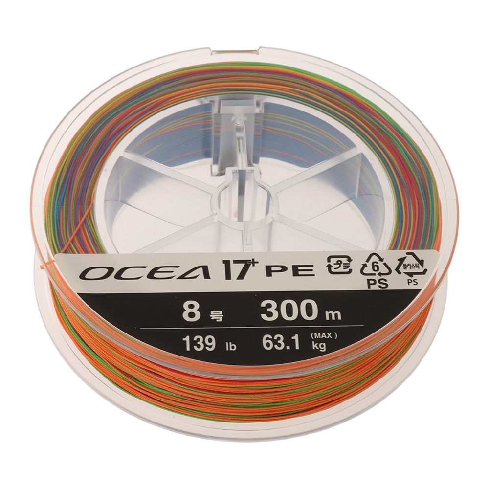 Shimano Ocea 17+ Multicolour Braid 300m PE8 139lb