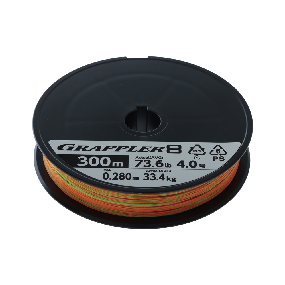Shimano Grappler 8 PE Braid Multicolour 300m PE4 73.6lb 0.28mm