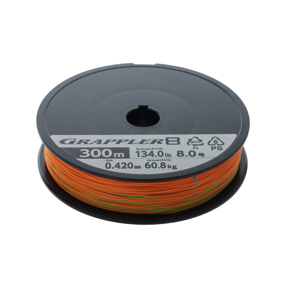 Shimano Grappler 8 PE Braid Multicolour 300m PE8 134lb 0.42mm