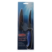 Anglers Mate Bait Knife and Sheath 26cm Thumbnail Anglers Mate Bait Knife and Sheath 26cm