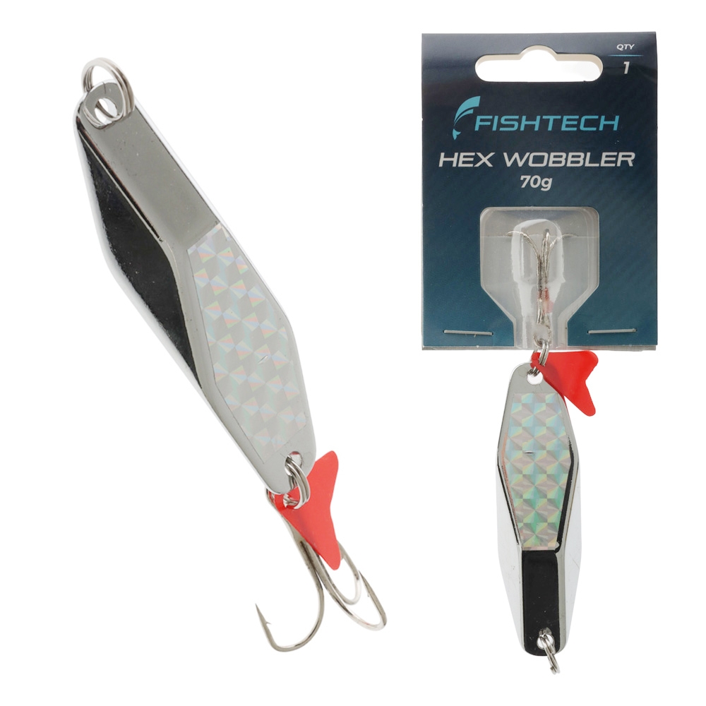 Fishtech Hex Wobbler Lure 70g