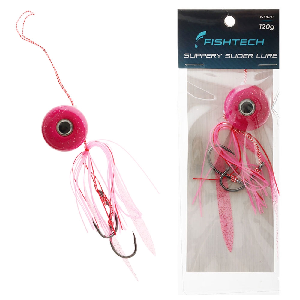 Fishtech Slippery Slider Lure 120g Pink