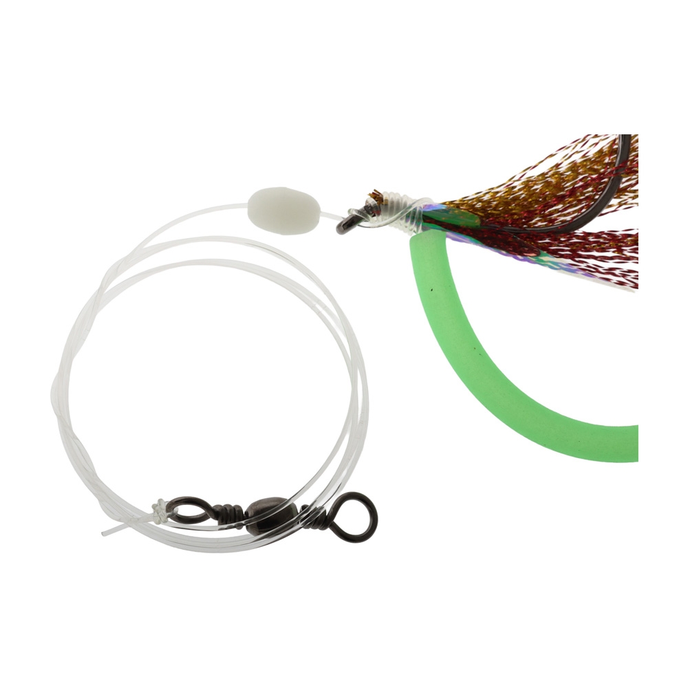 Fishtech Big Snapper Double Hook Lumo Flasher Rig 7/0