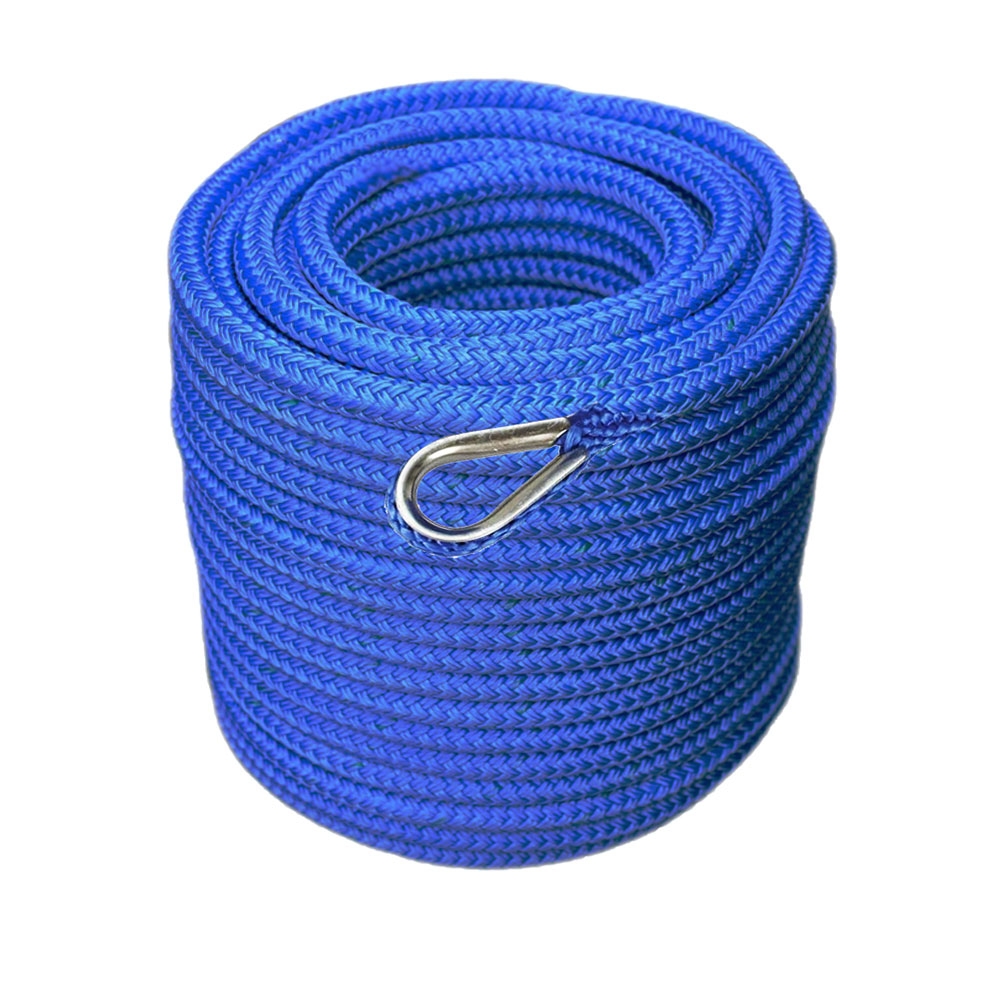 Southern Ocean Braided Polypropylene Rope Anchor Warp Pack 8mm x 50m
