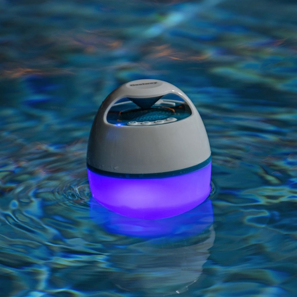 Bestway Flowclear MusicWave Floating LED Bluetooth Speaker