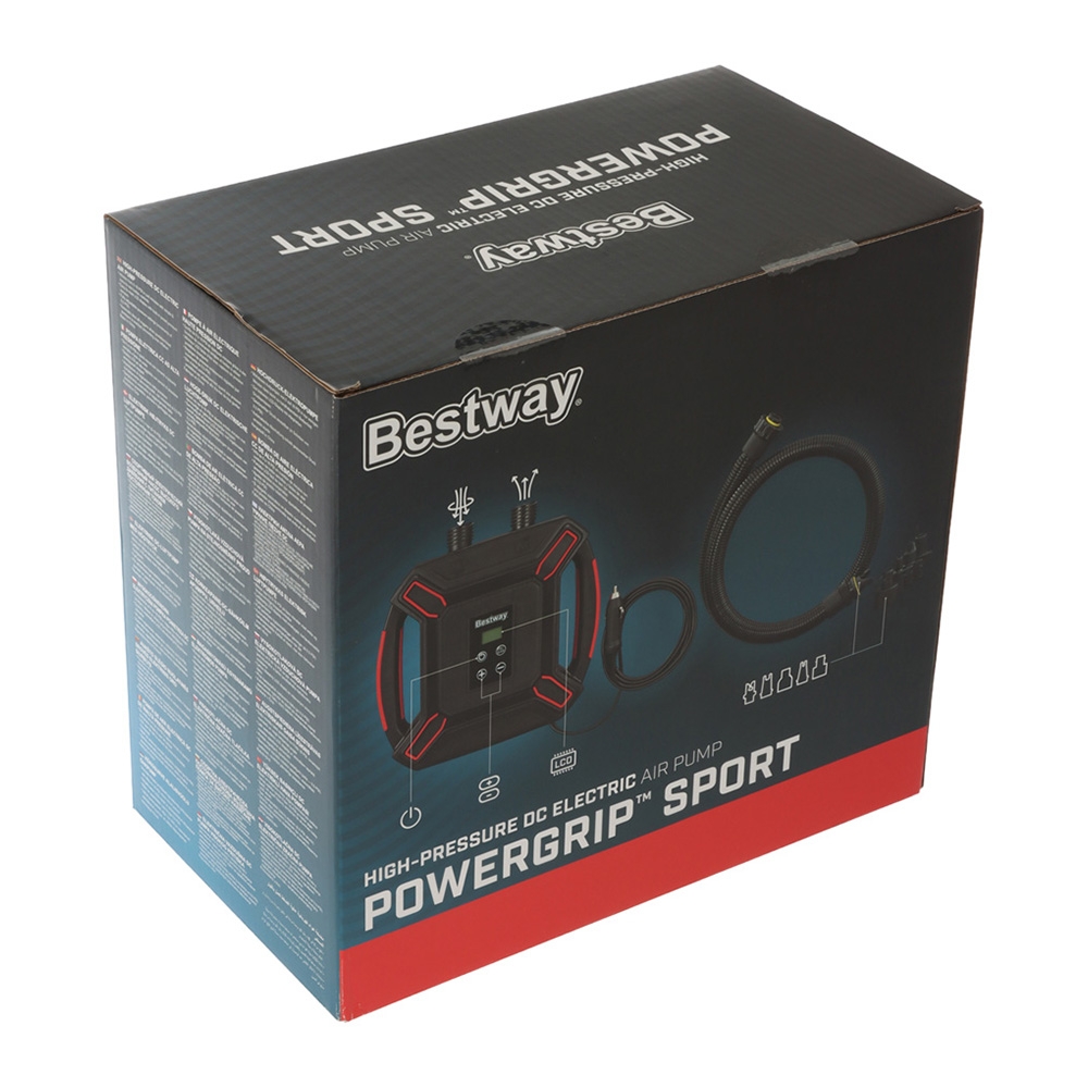 Bestway PowerGrip Sport High-Pressure DC Electric Air Pump 16PSI