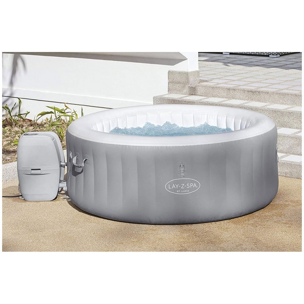 Lay-Z-Spa St. Lucia Airjet 3 Portable Inflatable Spa Pool 1.70m 605L