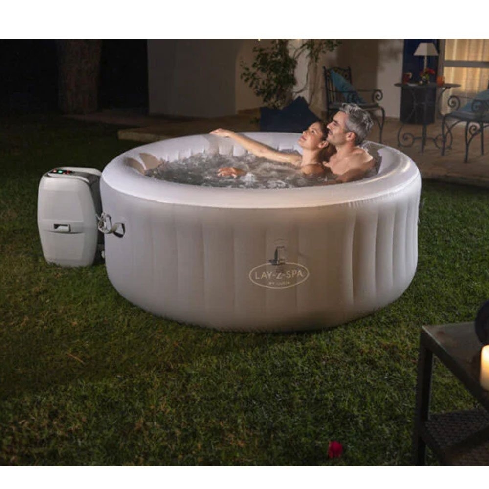 Lay-Z-Spa St. Lucia Airjet 3 Portable Inflatable Spa Pool 1.70m 605L - Ex demo