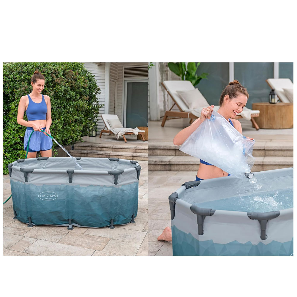 Lay-Z-Spa Glacial Dip 2-Person Ice Bath Tub 431L