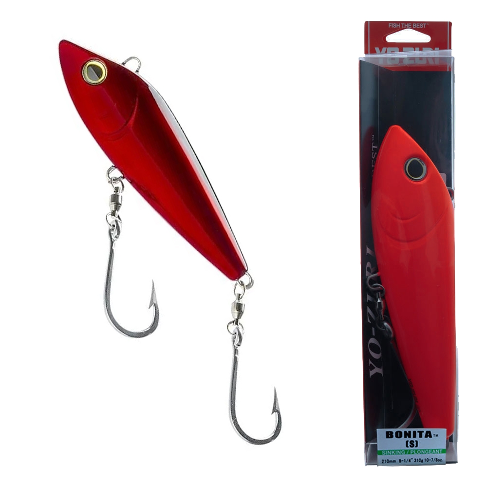 Yo-Zuri Bonita Trolling Lure 310g 210mm Red Black