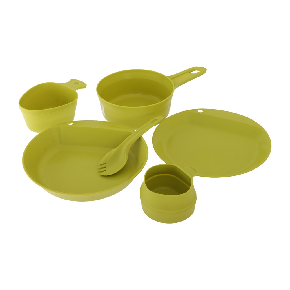 Wildo Explorer Kit Dinnerware Set Lime