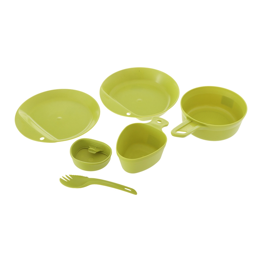 Wildo Explorer Kit Dinnerware Set Lime