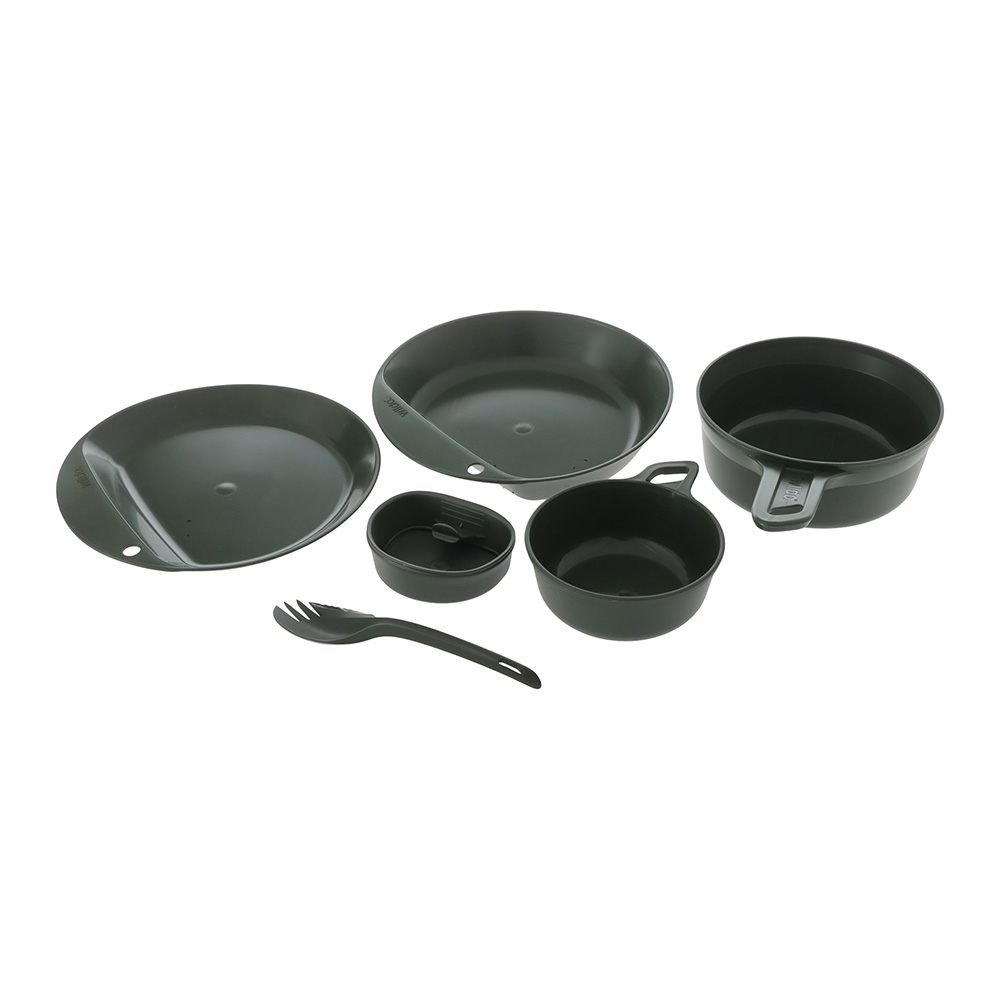 Wildo Explorer Kit Dinnerware Set Olive